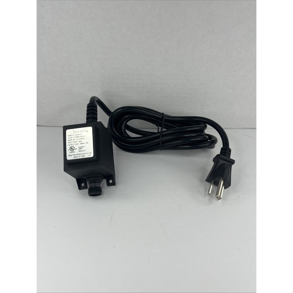 BlissLights AC Adaptor Class 2 Power Supply Model XY-12100AUO 12VAC 1000mA 12W